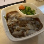 魚立呑み　いそかわ - なまこ酢　480円