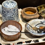 手打蕎麦 じゆうさん - 薬味