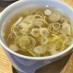 手打蕎麦 じゆうさん - そば湯