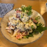 おおはま - ピーマンととトマトの中華白和え