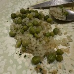 シャントレル - ピゼッリの炊き込みご飯