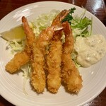 鳥半・魚半 - エビフライ