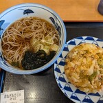 やしま - 青ネギあさり天そば