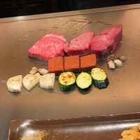 神戸牛すてーきIshida. LINKS　UMEDA店 - 滋賀県名物の赤こんにゃく美味しい
