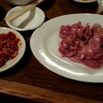 いくどん 町田駅前本店 - チャンジャ・豚タン