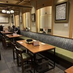 今半本店 - 店内　予約無しの席