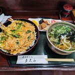 多久和 - 料理写真:天とじ丼セット