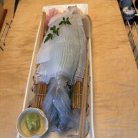 対馬のどぐろとイカ活き造り 博多 魚蔵 都ホテル店 - 