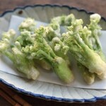 ととや料理 佗助 - タラの芽の天ぷら