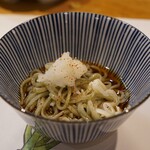 竹梅 - よもぎうどん