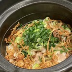 炭火焼 いわこう - ◆米沢豚と九条ネギご飯　1,628円