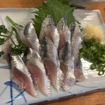 居酒屋やっちゃば - いわし刺身（サービス品）440円→330円
