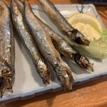 居酒屋やっちゃば - 子持ちししゃも 385円