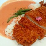 松のや - 料理写真:桜の塩漬けとは泣ける( 。゚Д゚。)感動☆