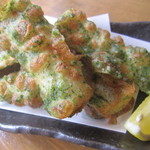 Isobe fried fish sausage