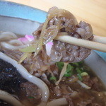 くつろぎ亭ひこべえ  - 炒められた牛肉