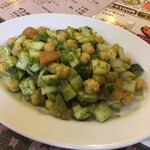 インド料理 パリワル - 安定のチャナサラダ(¥540)