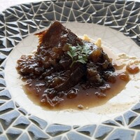 星空の中へ - 焼物 牛モモのステーキ
