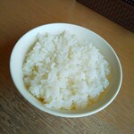 大岩亭 - セルフサービスのご飯