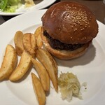 Burger POLICE - 塩バーガー