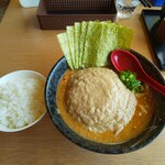 大岩亭 - 辛いのりラーメン特鳥3辛