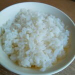 大岩亭 - セルフサービスのご飯