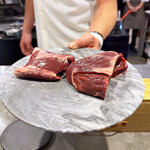 H1 - 堀江シェフが見せてくれた「鹿ハツ」