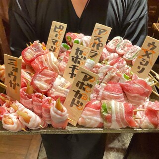 名物⭐︎肉巻き&焼き鳥