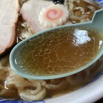 きせん - 手打にんにくラーメン大盛