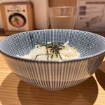 焼きあご塩らー麺 たかはし - お茶漬け用白めし