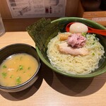 焼きあご塩らー麺 たかはし - 特製昆布水つけ麺(大盛)