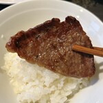 グルメリア但馬 - 上赤身(塩)、リフト！