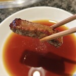 グルメリア但馬 - おまかせのお皿のお肉、リフト！