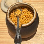 焼きあご塩らー麺 たかはし - あられ