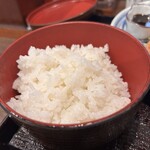 炭火焼和めし処 しんぱち食堂 - ご飯(普通盛り)❗️