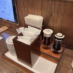 炭火焼和めし処 しんぱち食堂 - 卓上セット❗️