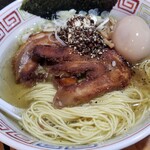 塩そば専門店 桑ばら - バターとブラペの塩