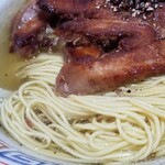 塩そば専門店 桑ばら - バターとブラペの塩