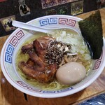 塩そば専門店 桑ばら - バターとブラペの塩