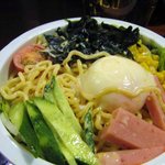 ＜さっぽろ大衆酒場＞ゑびす家 - ラーメンサラダ：2009年12月_ゑびす家