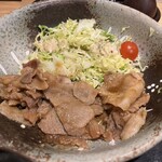 朝日屋 - 豚しょうが焼き