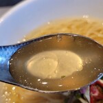 なにわ麺次郎 雅 - スープ