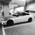 ぴるぜん - 四時間ちょい走らせたクルマは宿の駐車場で一週間休憩。