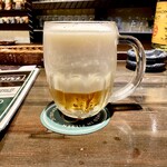 ぴるぜん - こちらがシュニット。驚くべきことに泡が超絶旨し！