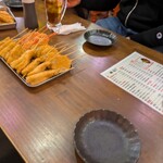 新世界大衆屋台 五右衛門 - 串揚げetc第3段