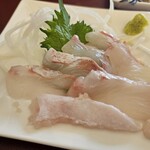 あらさき亭 - ヒラメの刺身