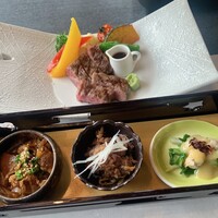 米沢牛黄木 金剛閣 すき焼き しゃぶしゃぶ 毘沙門 - 