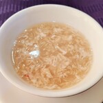 赤坂 四川飯店 - 本日のふかひれスープ