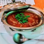 銀座ろくさん亭 - 強肴 フカヒレの茶碗蒸し