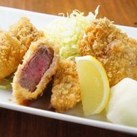 黒豚ヒレカツ御膳+ビュッフェ付